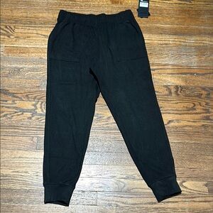 90 Degree By Reflex Black Jogger Sweatpants